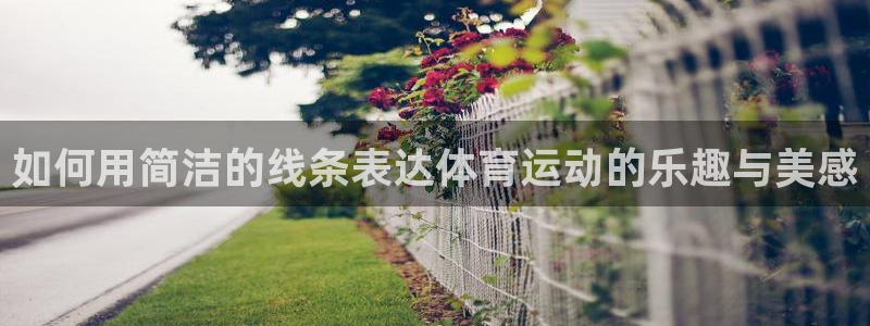 ug环球官网：如何用简洁的线条表达体育运动的乐趣与美感